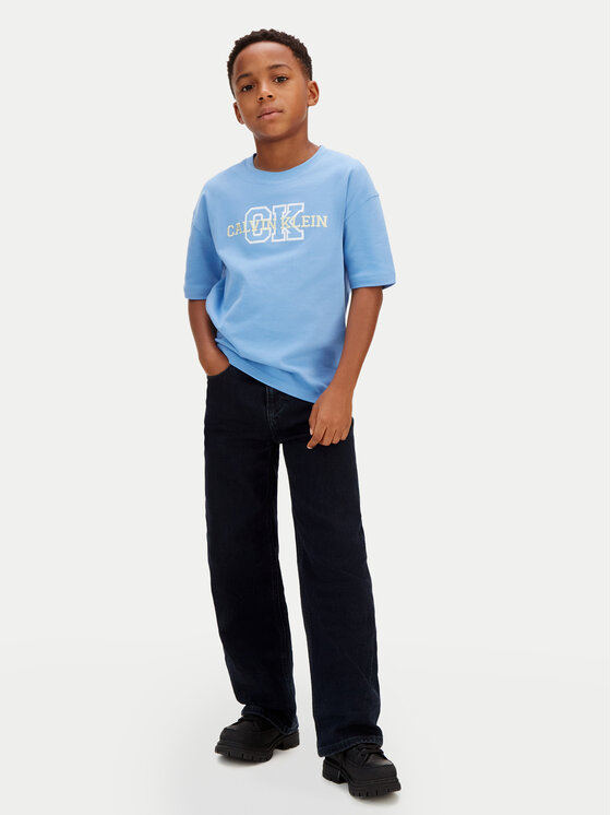 Calvin Klein Jeans Calvin Klein Jeans Camiseta LVCKSJA11B Celeste Regular Fit