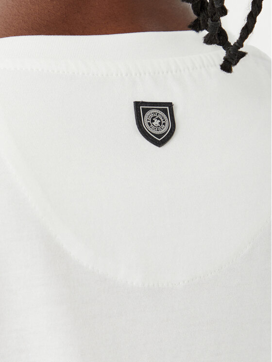 Beverly Hills Polo Club Beverly Hills Polo Club Camiseta M1623-HR Blanco Regular Fit