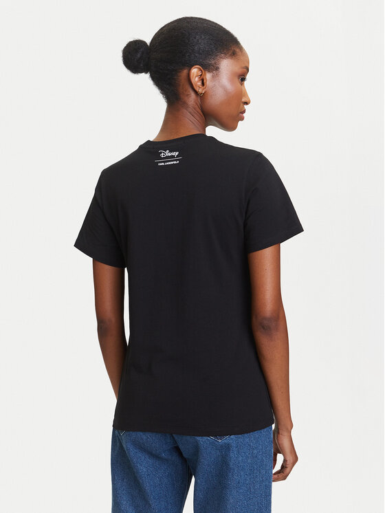 KARL LAGERFELD KARL LAGERFELD T-shirt A3W17090 Nero Regular Fit