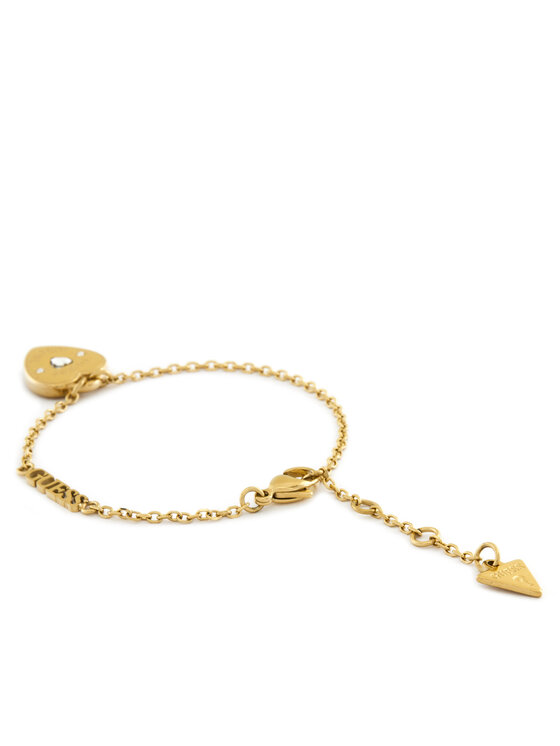 Guess Náramok Guess JUBB05 057JW Zlatá