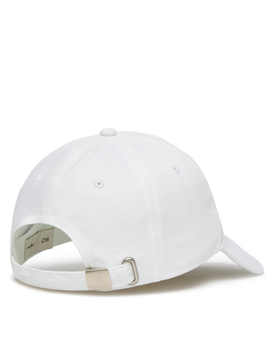 Calvin Klein Șapcă Calvin Klein Monologo Printed Baseball Cap LV04K5027G Alb