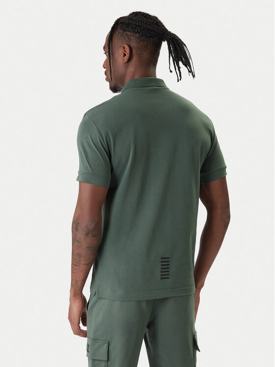 EA7 Emporio Armani EA7 Emporio Armani Polo 8NPF14 PJVQZ U7260 Verde Regular Fit