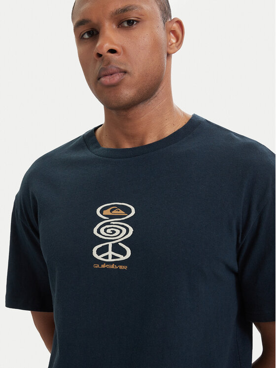 Quiksilver Quiksilver Camiseta Harmony Spiral EQYZT08304 Azul marino Regular Fit