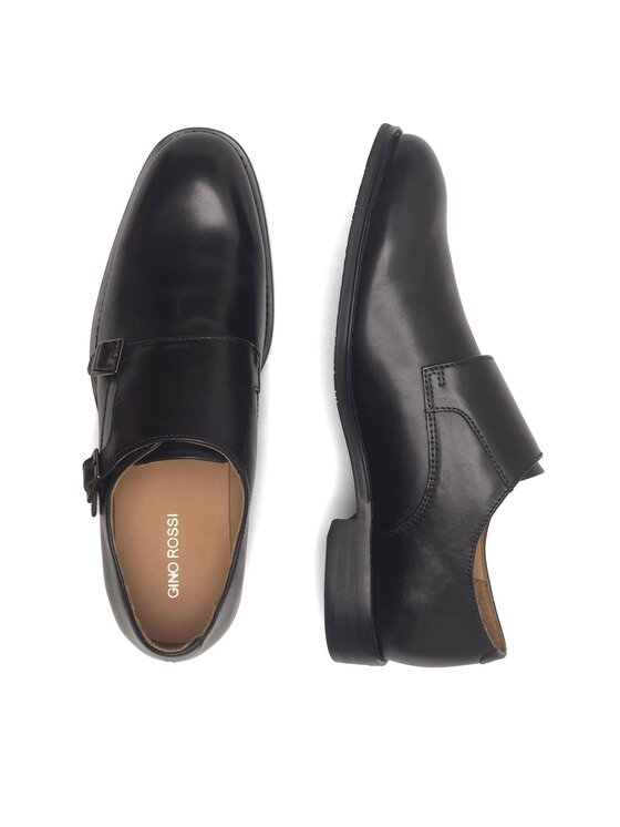 GINO ROSSI Pantofi Gino Rossi FULVIO-01 123AM Negru