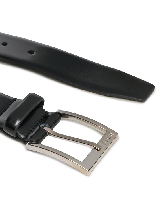 BOSS Pánsky opasok Boss 50482241 Čierna