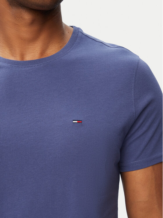 Tommy Jeans Tommy Jeans T-Shirt Jersey DM0DM04411 Μπλε Slim Fit
