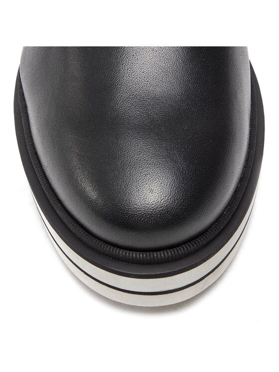 Tommy Hilfiger Ghete Tommy Hilfiger Sporty Feminine Boot FW0FW03984 Negru