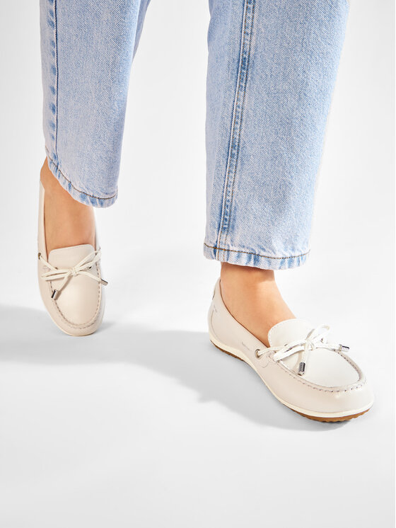 Geox Mokasini Geox D Vega Moc B D92DNB 043BC C1002 Bela
