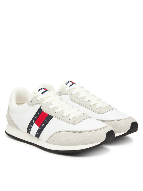 Tommy Jeans Sneakersy Tommy Jeans Tjm Classic Runner EM0EM01709 Biały