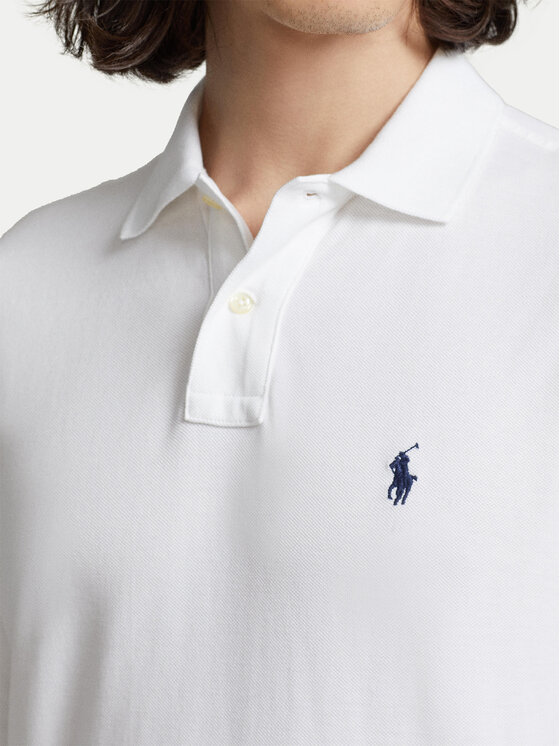 Polo Ralph Lauren Polo Ralph Lauren Поло 710681126001 Білий Slim Fit
