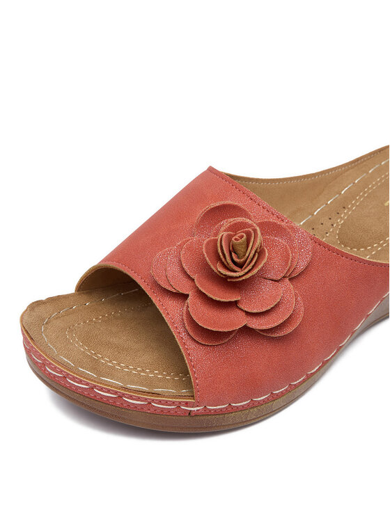 Clara Barson Ciabatte Clara Barson WYL05010-29 Rosso chiaro
