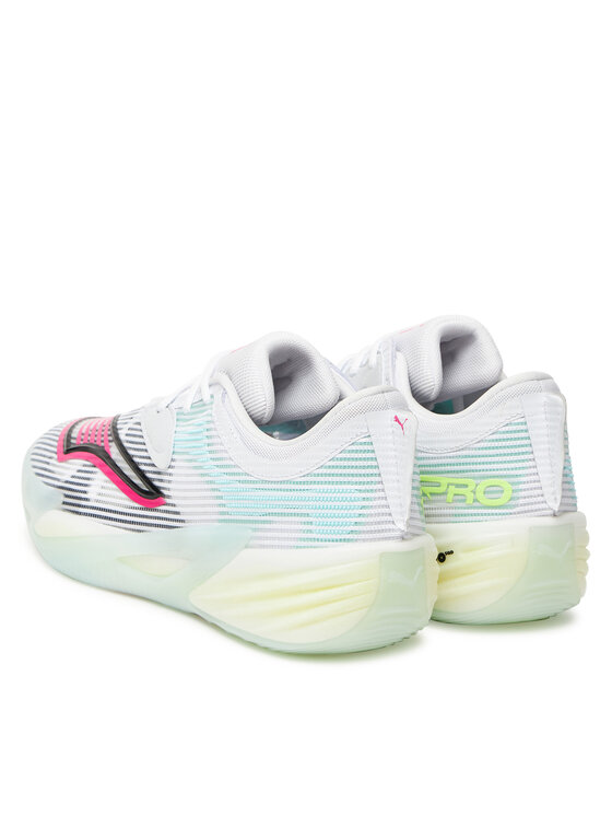 Puma Buty do koszykówki Puma All-Pro Nitro 2 311521 01 Biały