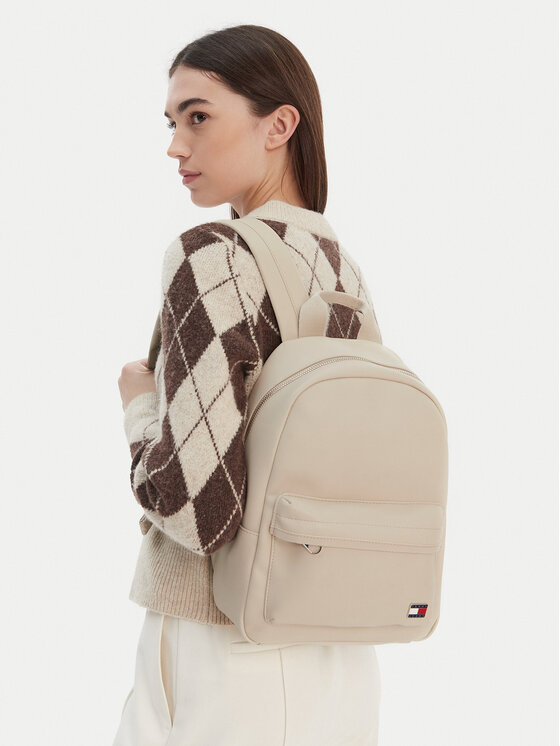 Tommy Jeans Σακίδιο Tommy Jeans Tjw Daily Elevated Backpack AW0AW18086 Μπεζ