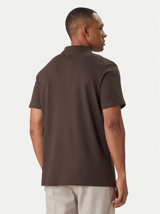 JOOP! JOOP! Polo Jorge 30101934 Marrón Slim Fit