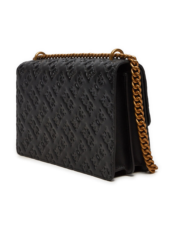 PINKO Kabelka Pinko Love One Classic Dc AI 24-25 PLTT 100941 A1YB Čierna