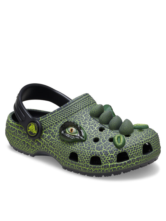 Crocs Шльопанці Crocs Classic IAM Scary Dino Clog T 211372 Чорний