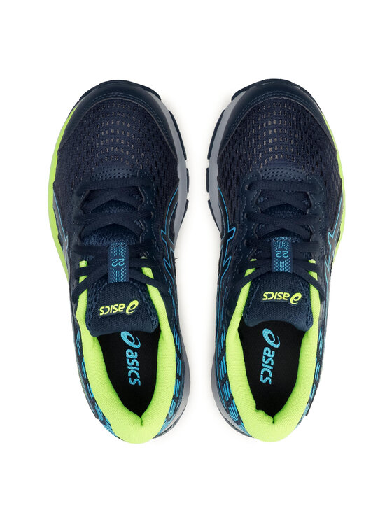 Asics Tekaški čevlji Asics Gel-Cumulus 22 Gs 1014A148 Mornarsko modra