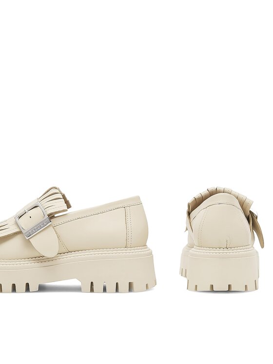 Badura Loafersy Badura DEBORAH-24SS200 Beżowy
