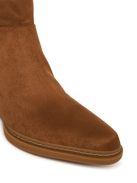 MICHAEL Michael Kors Mušketierky MICHAEL Michael Kors Lex 40F5LXMB5S Hnedá
