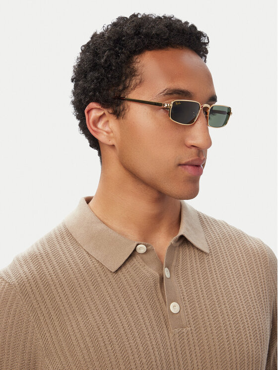 Ray-Ban Сонцезахисні окуляри Ray-Ban Asap Rocky 0RB3927 001/31 Золотий