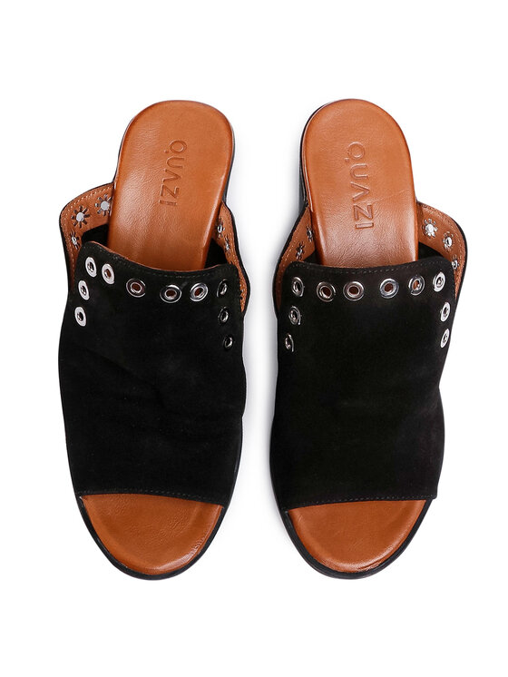 QUAZI Šľapky QUAZI QZ-18-04-000519 Čierna