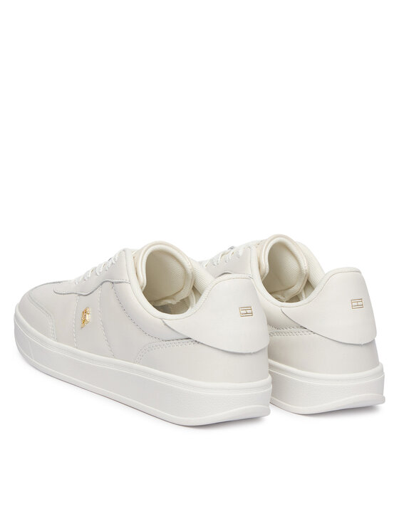 Tommy Hilfiger Zapatillas Tommy Hilfiger Th Heritage Shiny Sneaker FW0FW09179 Blanco
