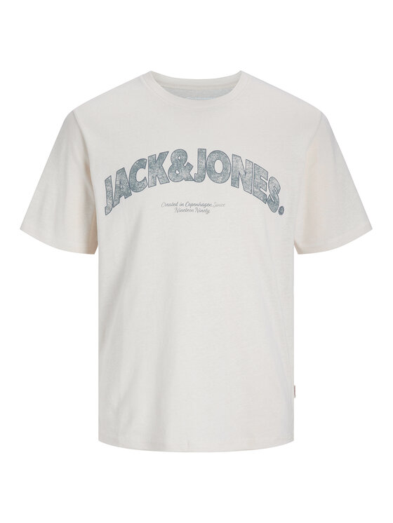 Jack & Jones Jack & Jones Футболка Almeria 12276962 Бежевий Regular Fit