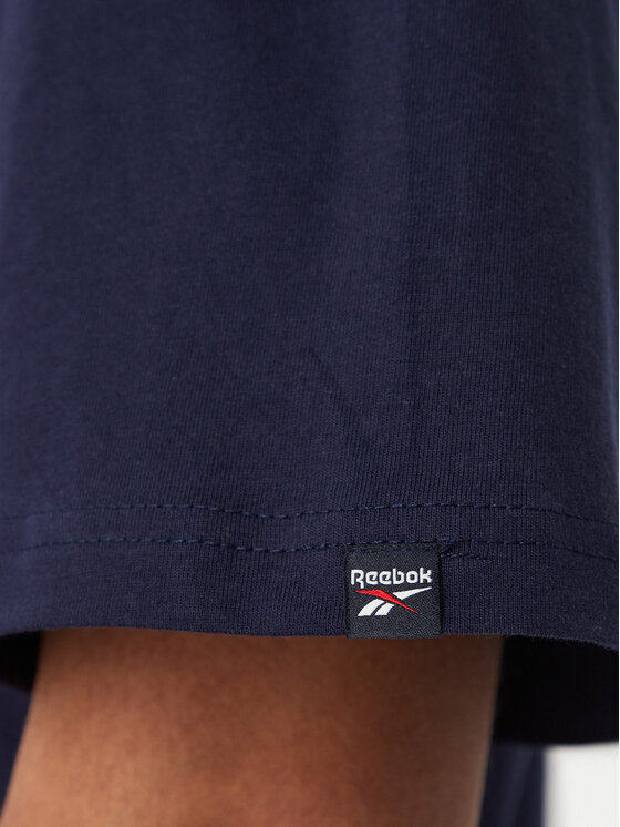 Reebok Reebok Camiseta RK25735CCM Azul marino Regular Fit