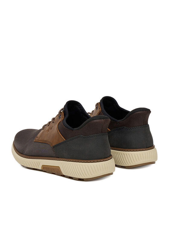 Rieker Sneakersy Rieker B3357-25 Hnědá