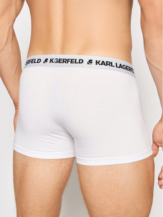KARL LAGERFELD KARL LAGERFELD Boxer szett Logo Trunks 211M2102 Fehér