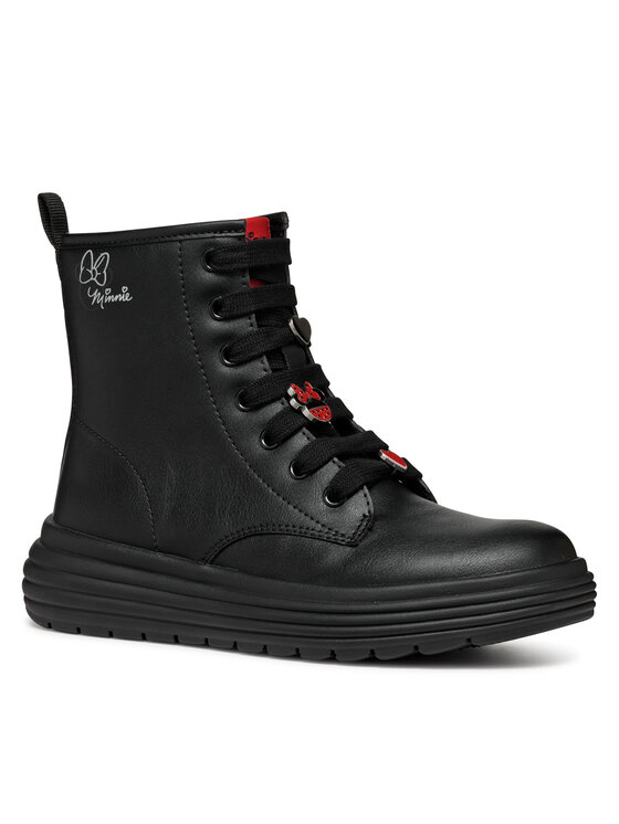 Geox Botas altas Geox J Phaolae Girl J46ETC 000BC C9999 M Negro