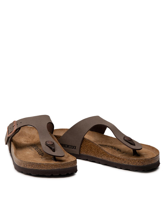 Birkenstock В'єтнамки Birkenstock Gizeh 0043751 Коричневий