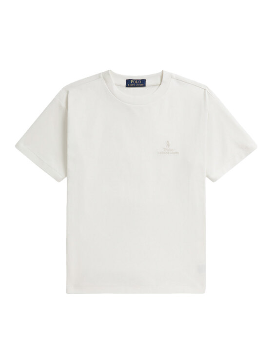 Polo Ralph Lauren Polo Ralph Lauren Camiseta 323A12286004 Écru Oversize