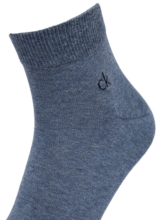 Calvin Klein Trumpos kojinės Calvin Klein 701234209 Tamsiai mėlyna