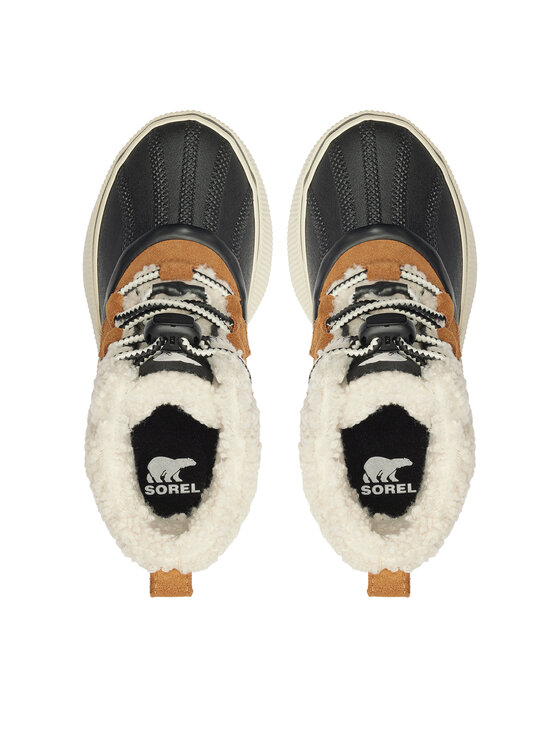 Sorel Stivali da neve Sorel Youth Out N About™ Iv Chillz Wp 2101321243 Marrone