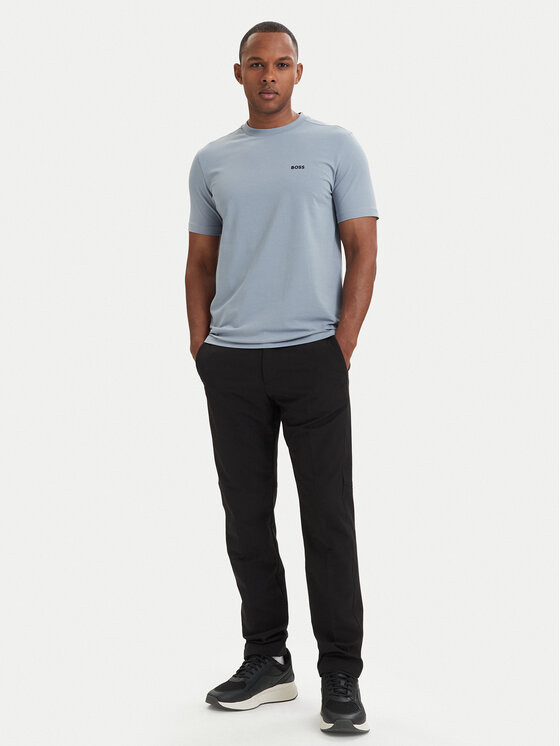 BOSS BOSS Camiseta 50506373 Azul claro Regular Fit