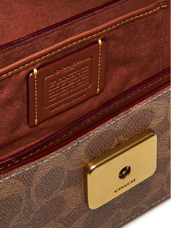 Coach Kabelka Coach Zoe CAM19 B4XHG Hnědá