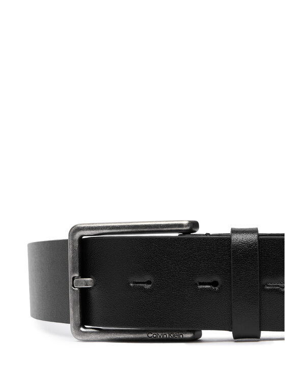 Calvin Klein Cinturón para hombre Calvin Klein Belt Gift Set LV04D0009G Negro