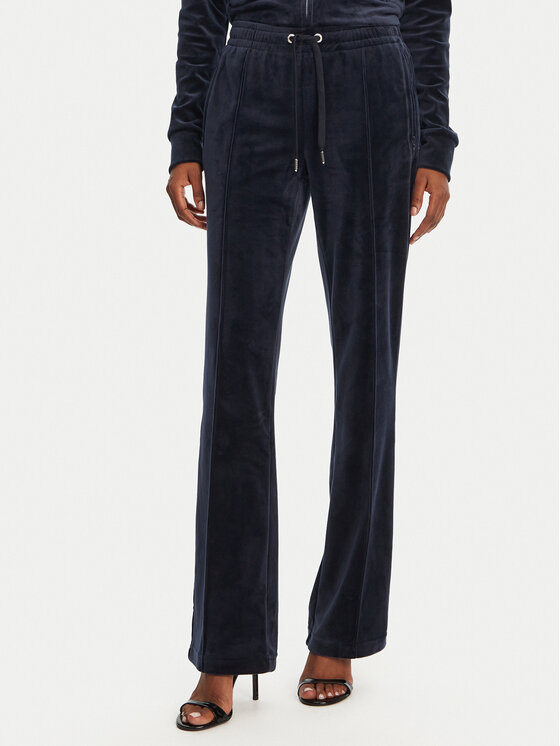 Juicy Couture Juicy Couture Donji dio trenerke Tina JCAPW045 Tamnoplava Regular Fit