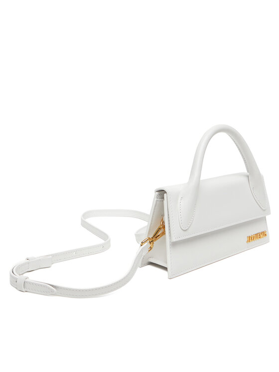 JACQUEMUS Ročna torba JACQUEMUS Le Chiquito Long 21H213BA004-3000 Bela