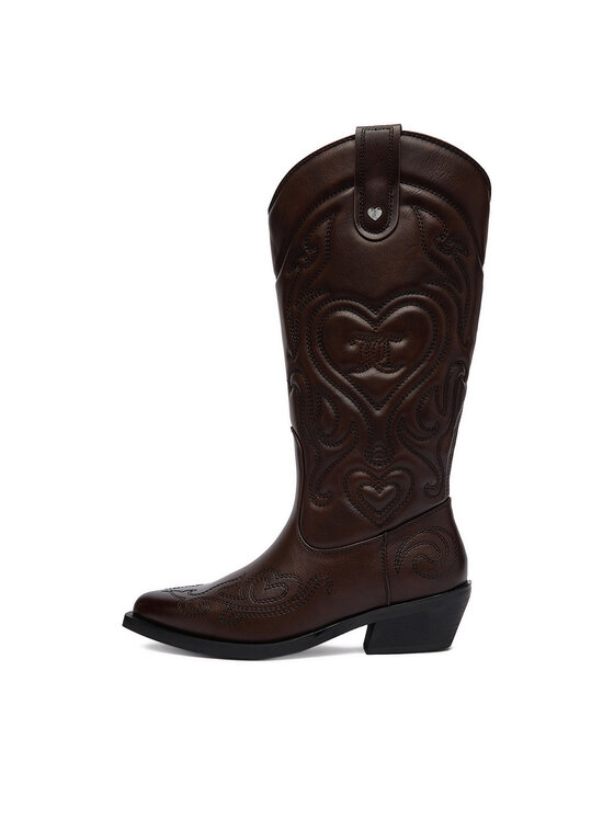 Juicy Couture Kowbojki Juicy Couture CEO-HY24113-10 Brązowy
