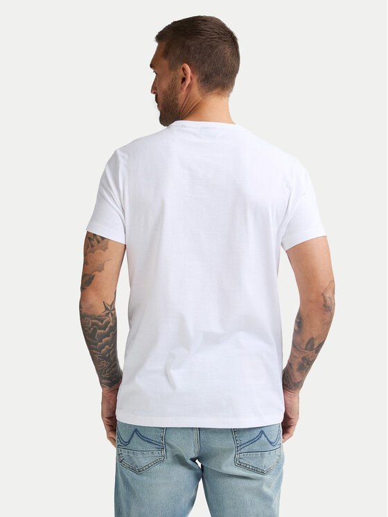 Petrol Industries Petrol Industries Camiseta M-1050-TSR644 Blanco Regular Fit