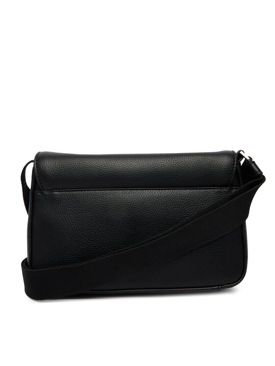 Calvin Klein Torebka Calvin Klein Raised Small Flap Messenger LV04D3327G Czarny
