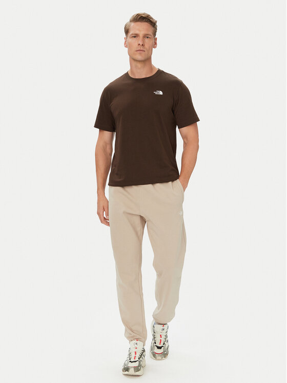 The North Face The North Face Camiseta Evolution Simple Dome NF0A8CZ2 Marrón oscuro Regular Fit