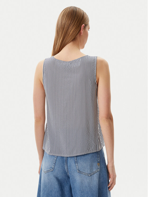 Vero Moda Vero Moda Топ Bumpy 10325830 Cиній Standard Fit