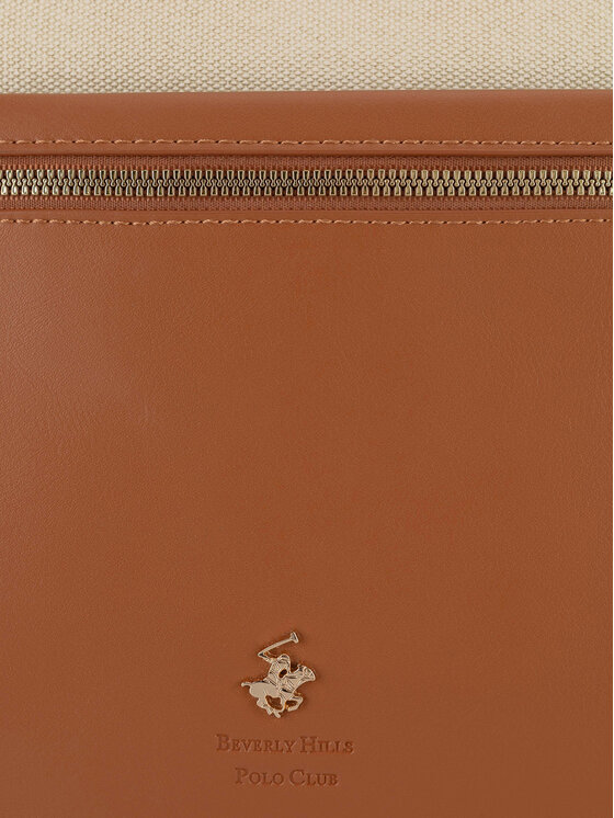 Beverly Hills Polo Club Kabelka Beverly Hills Polo Club BHPC-C-002-07 Hnědá