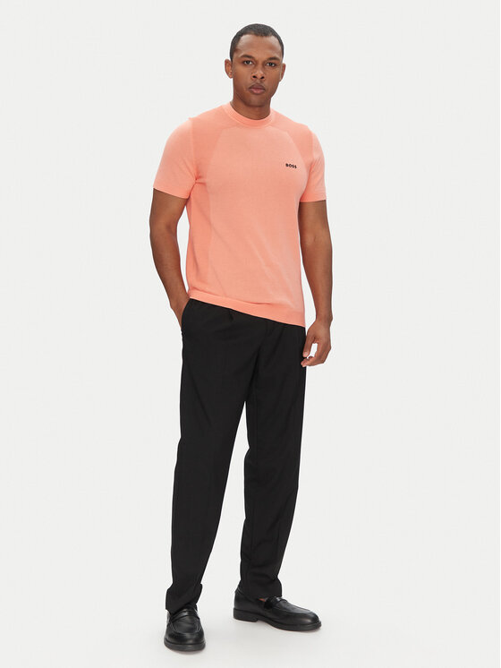 BOSS BOSS Marškinėliai Momentum_Lite_T24 50520683 Raudona Regular Fit