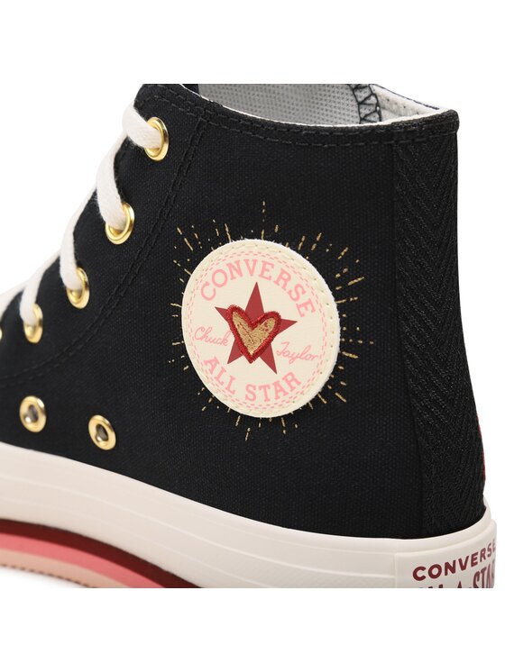 Converse Trampki Converse Chuck Taylor All Star Eva Lift Hi A04953C Czarny