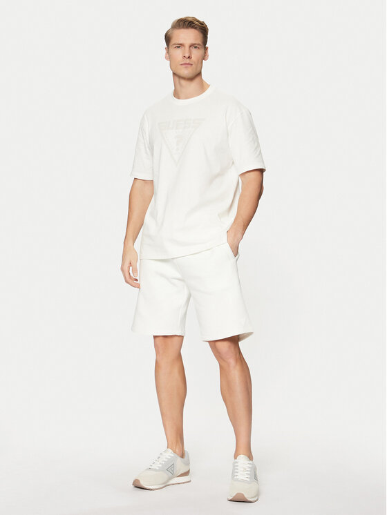 Guess Guess Футболка Z4BI02 I3Z14 Білий Overshirt Fit