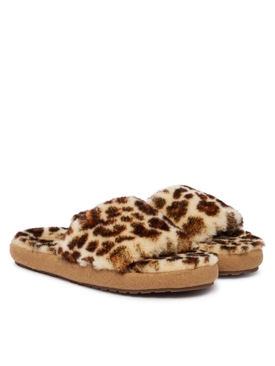 EMU Australia Пантофи EMU Australia Mckay Leopard W13203 Кафяв